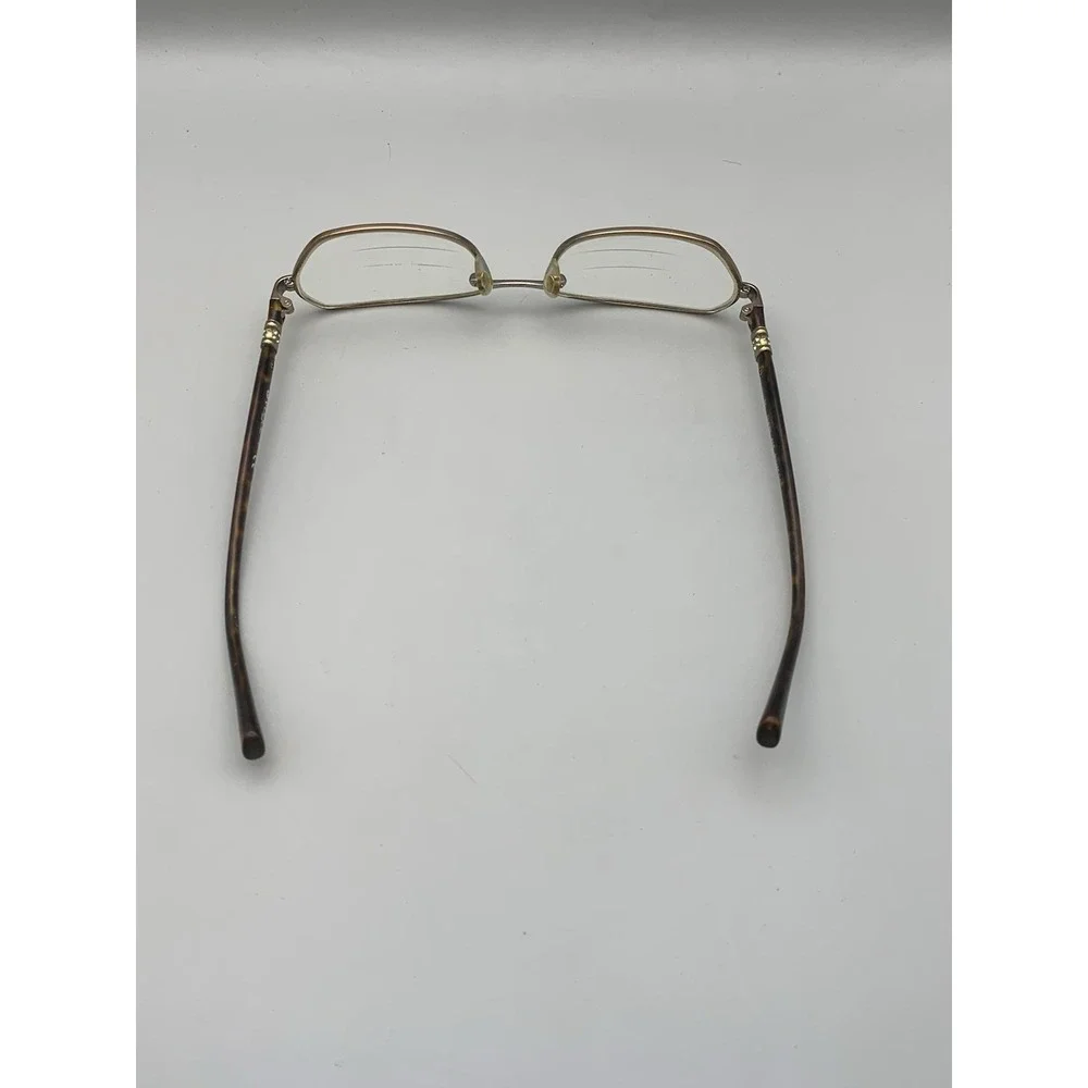 Vogue Eyeglasses VO3970-B 53-17-135 Brown Crystal Accent Rectangle Frame